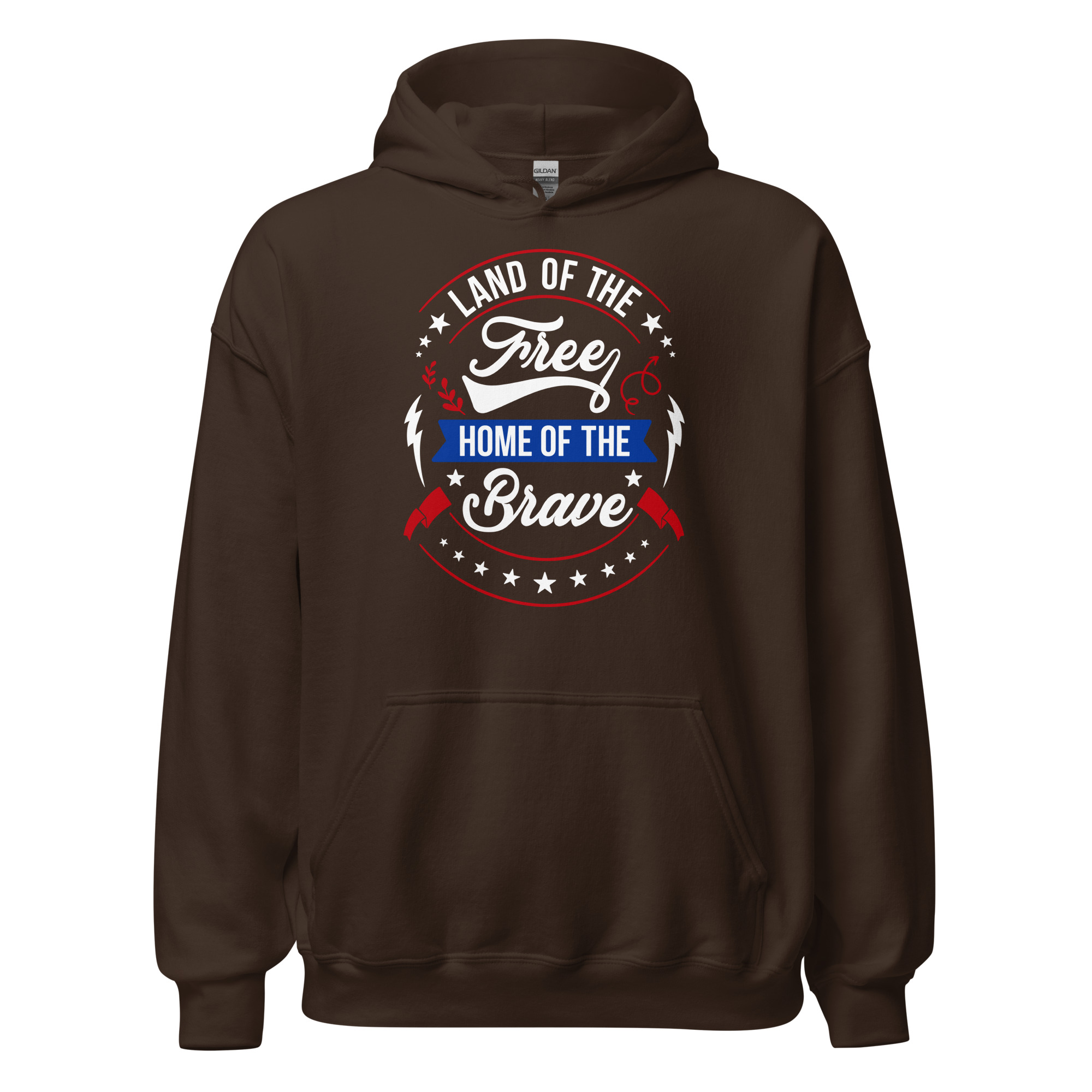 Land Of The Free Home Of The Brave - Unisex Hoodie