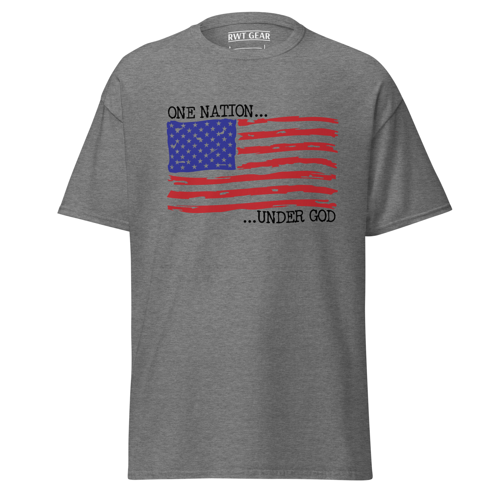 One Nation Under God Flag - Graphic Tee