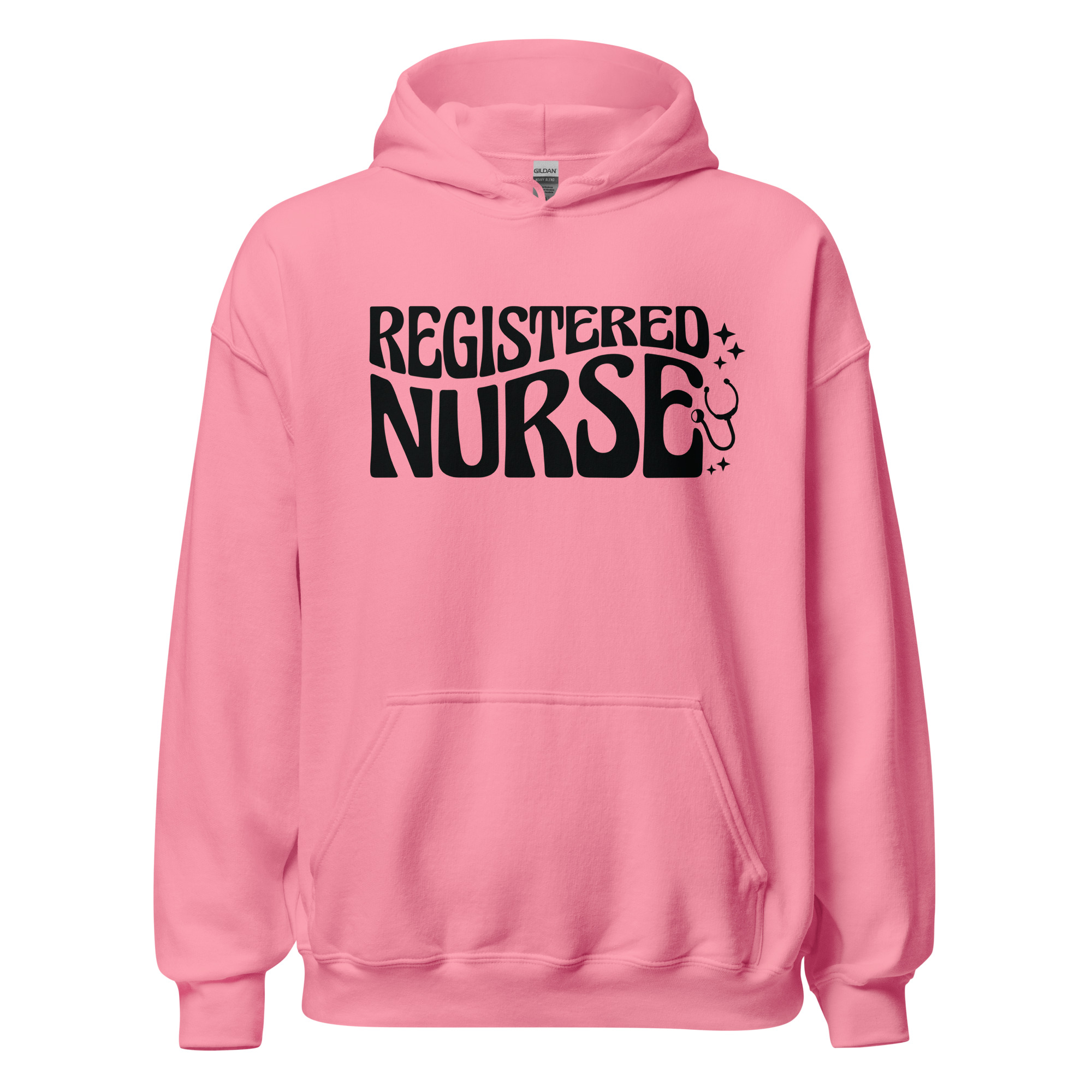 Registered Nurse Black - Unisex Hoodie