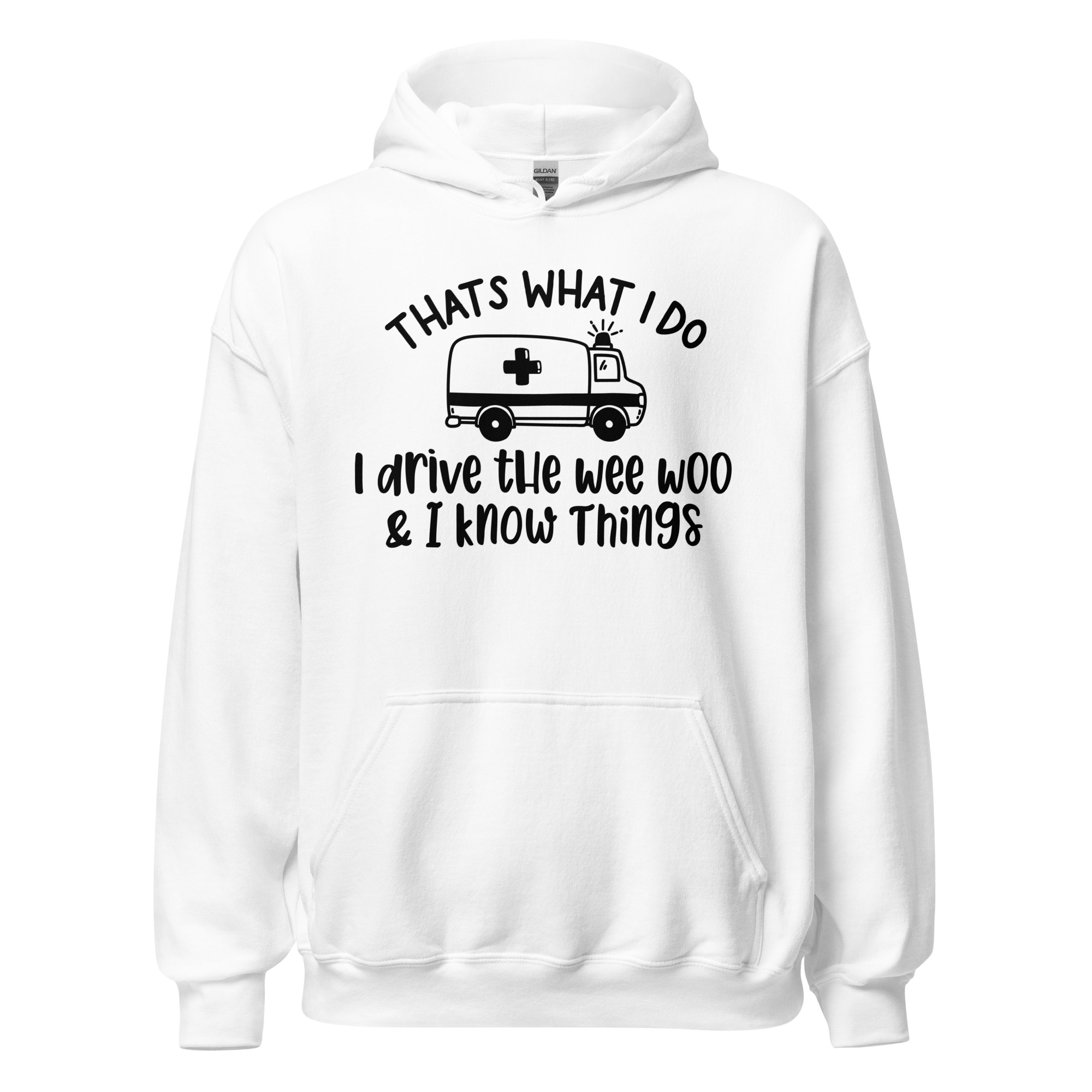 I Drive The Wee Woo - Unisex Hoodie