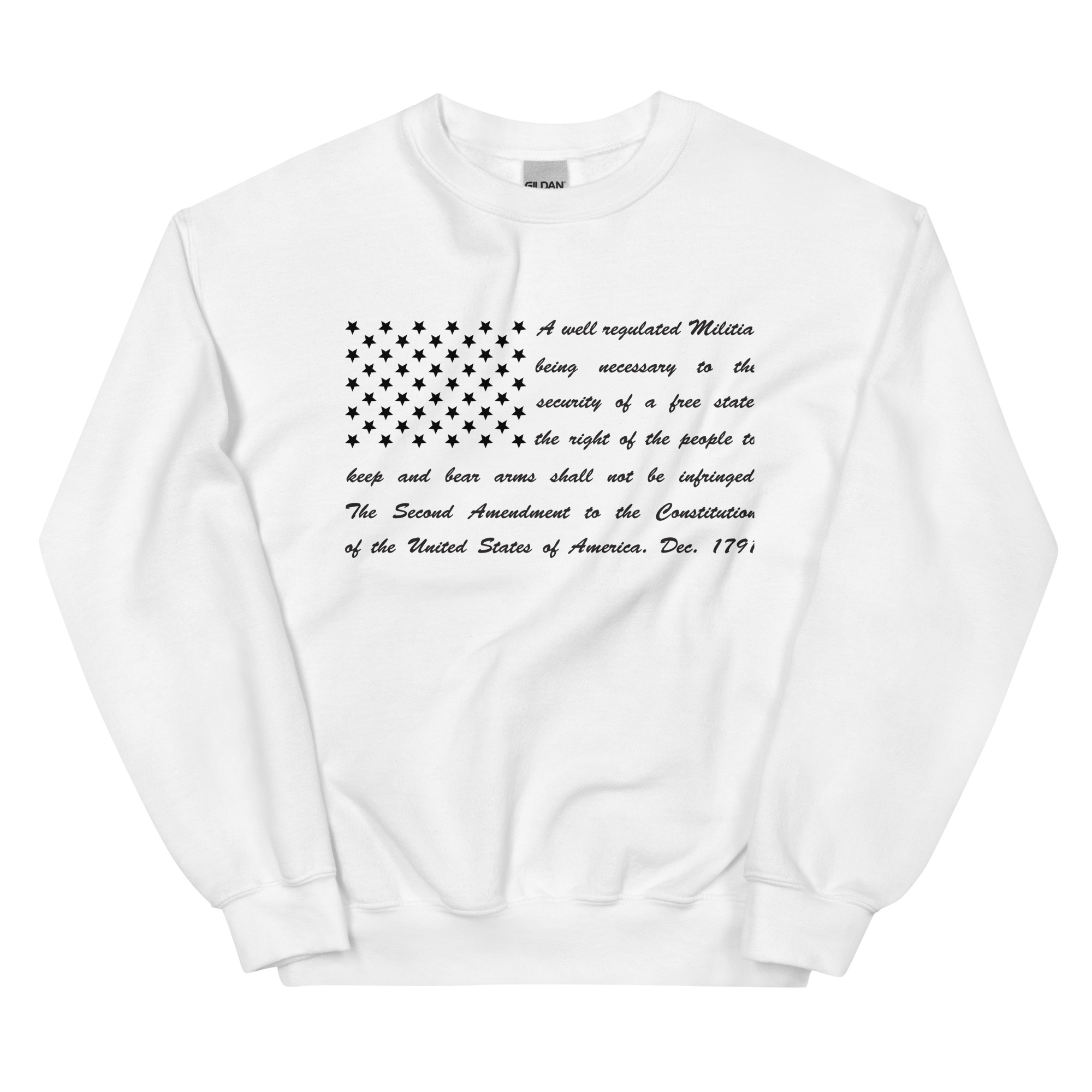 2nd Amendment Flag - Unisex Sweatshirt