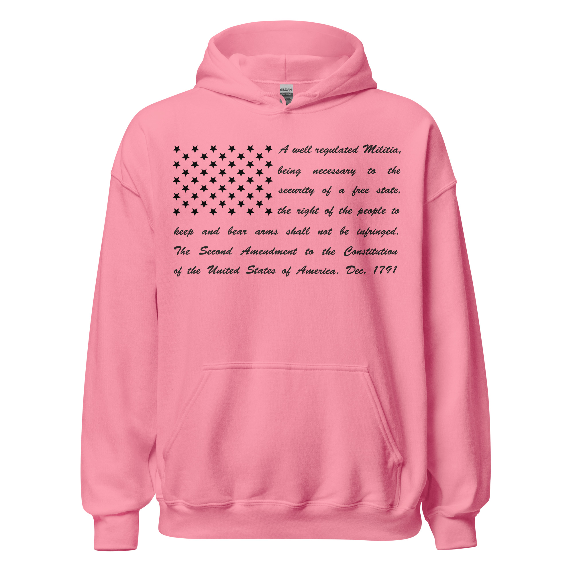 2nd Amendment Flag - Unisex Hoodie