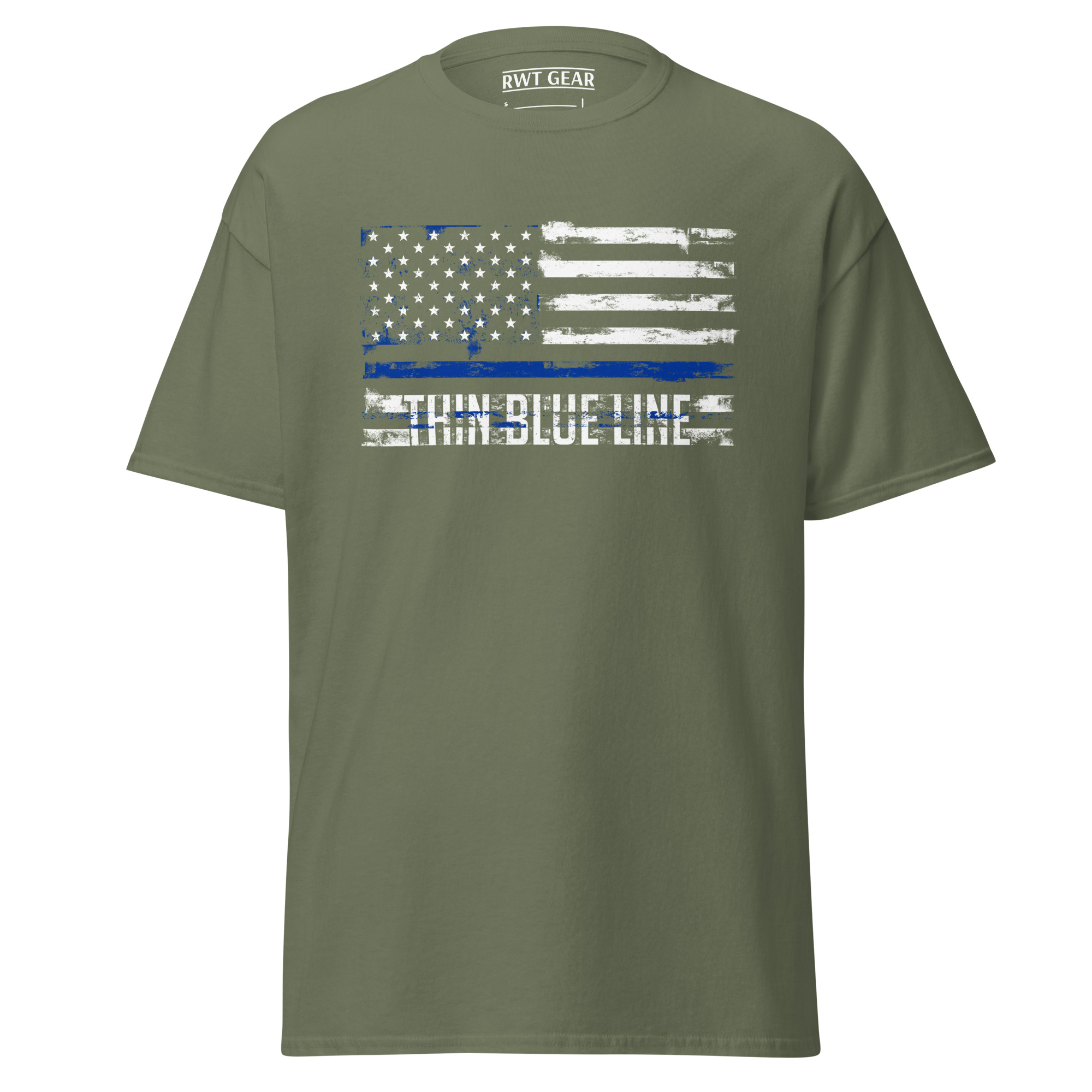 Thin Blue Line Flag 1 - Graphic Tee
