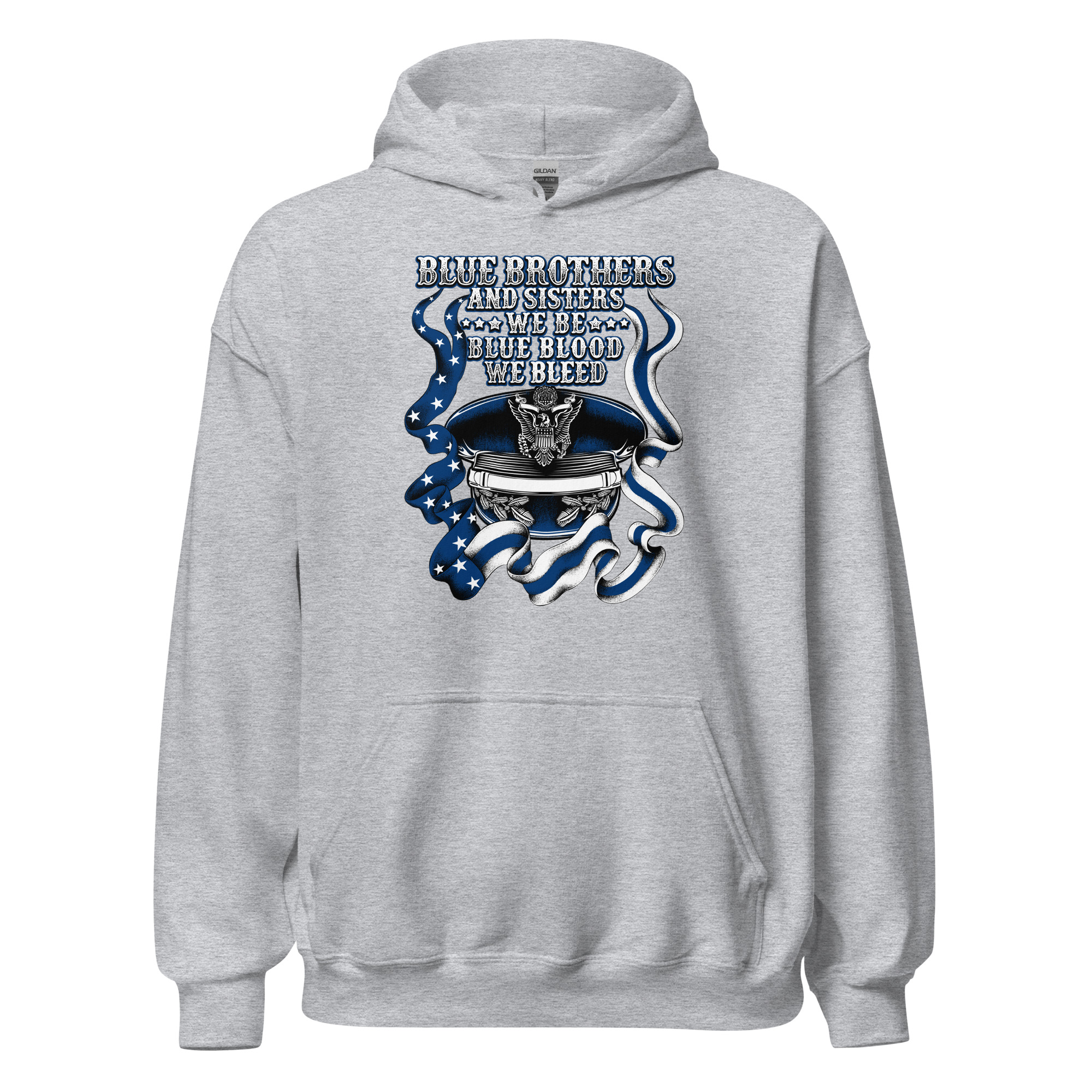 Blue Brothers And Sisters - Unisex Hoodie