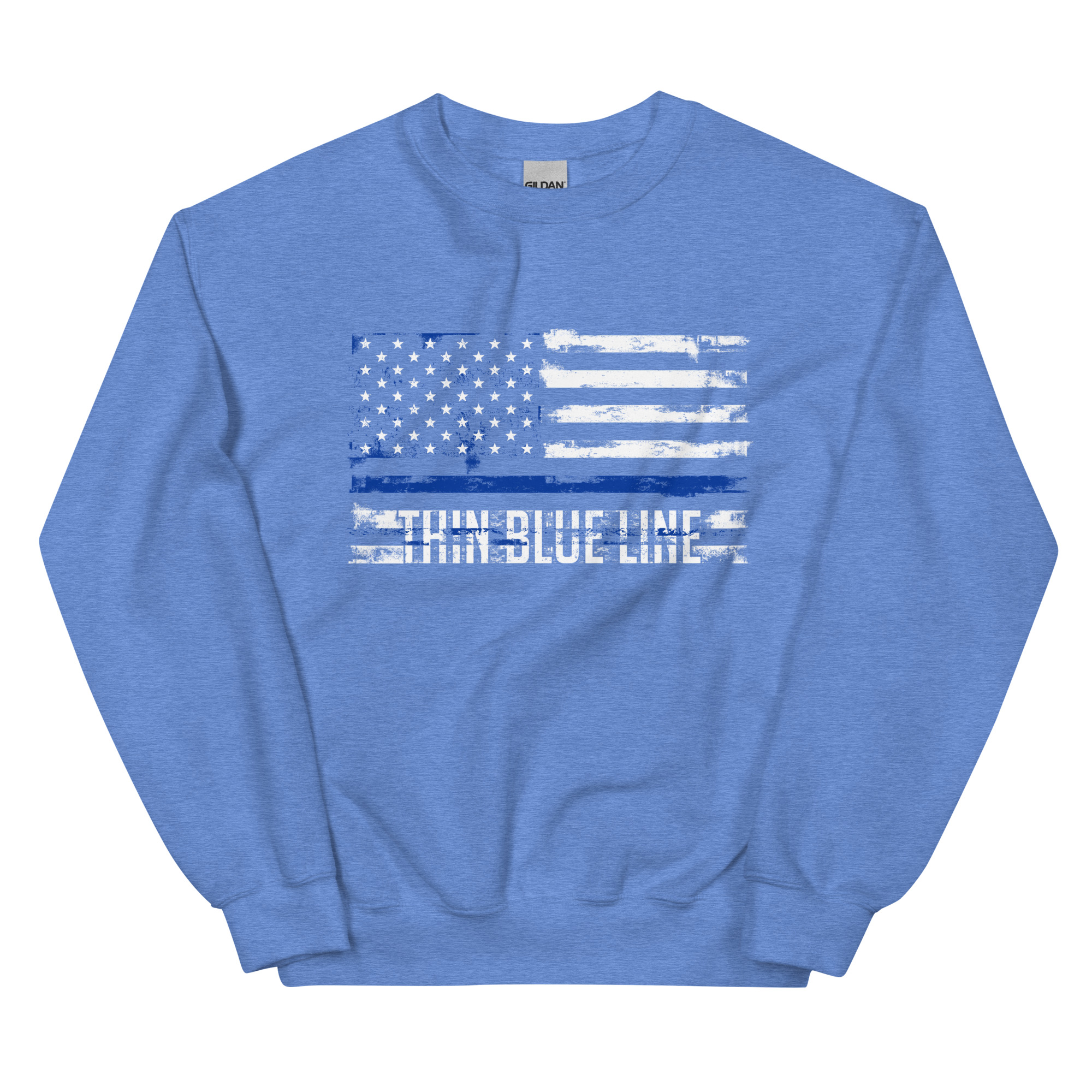 Thin Blue Line Flag 1 - Unisex Sweatshirt