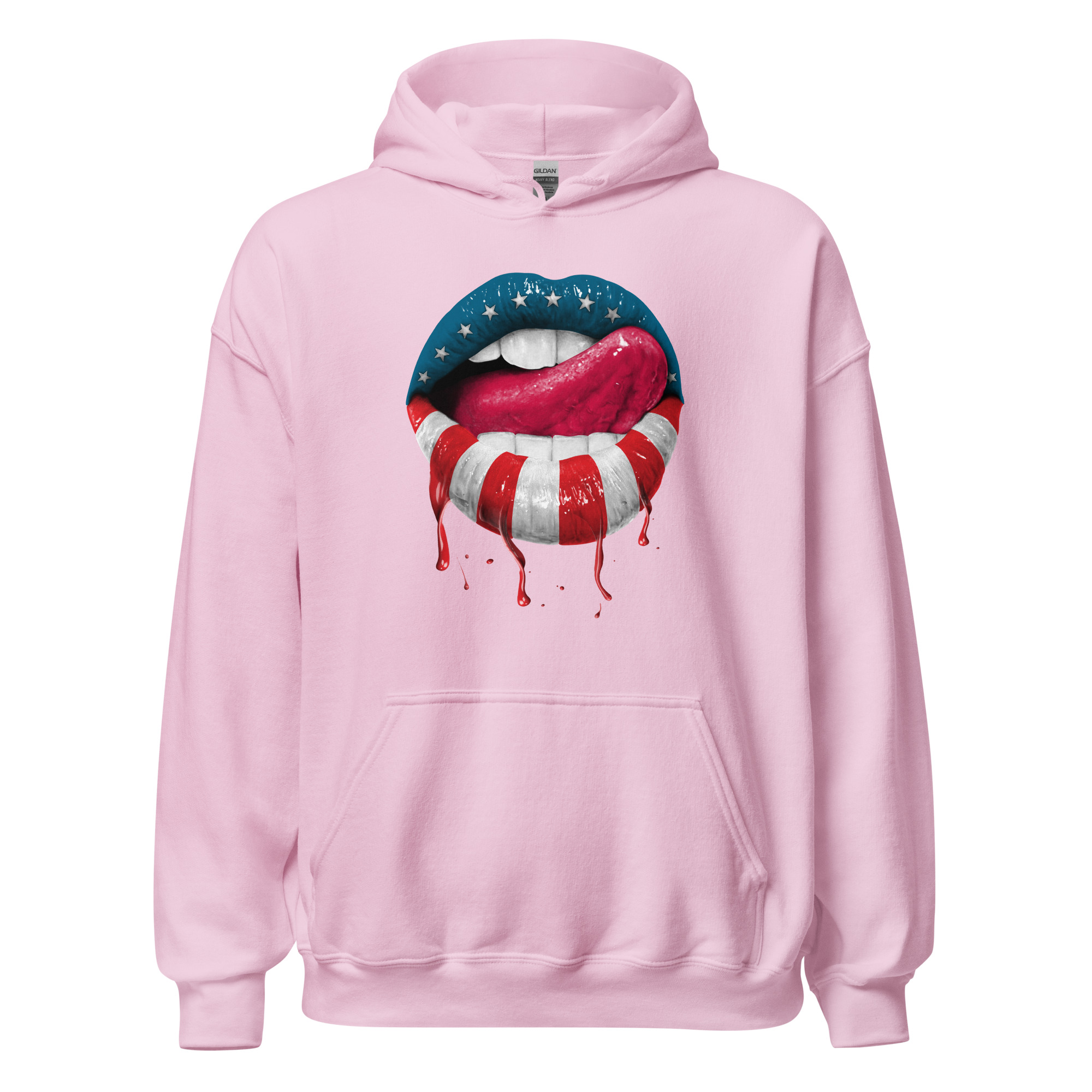 Patriotic Lips - Unisex Hoodie