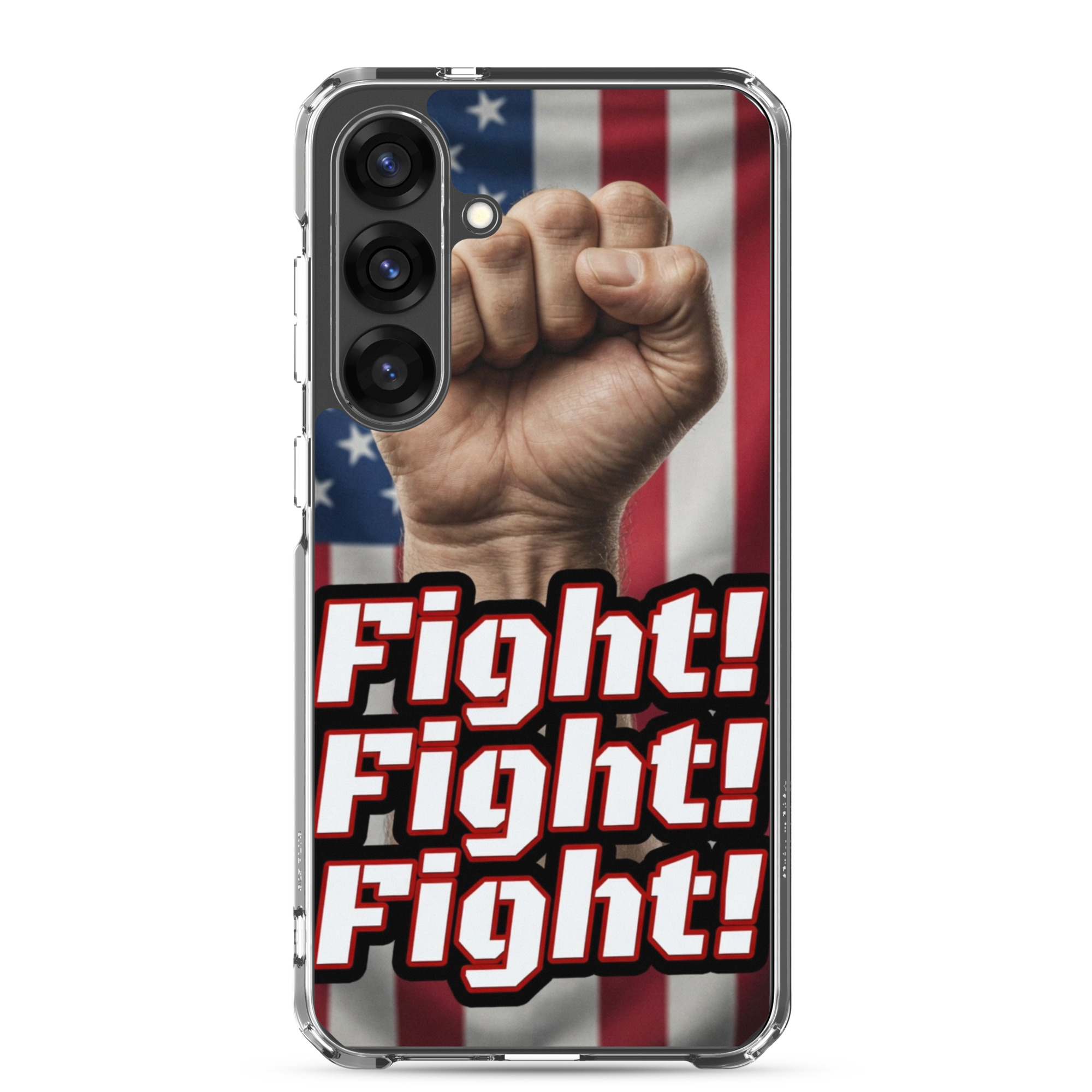 Fight Fight Fight - Clear Case for Samsung S24-S26