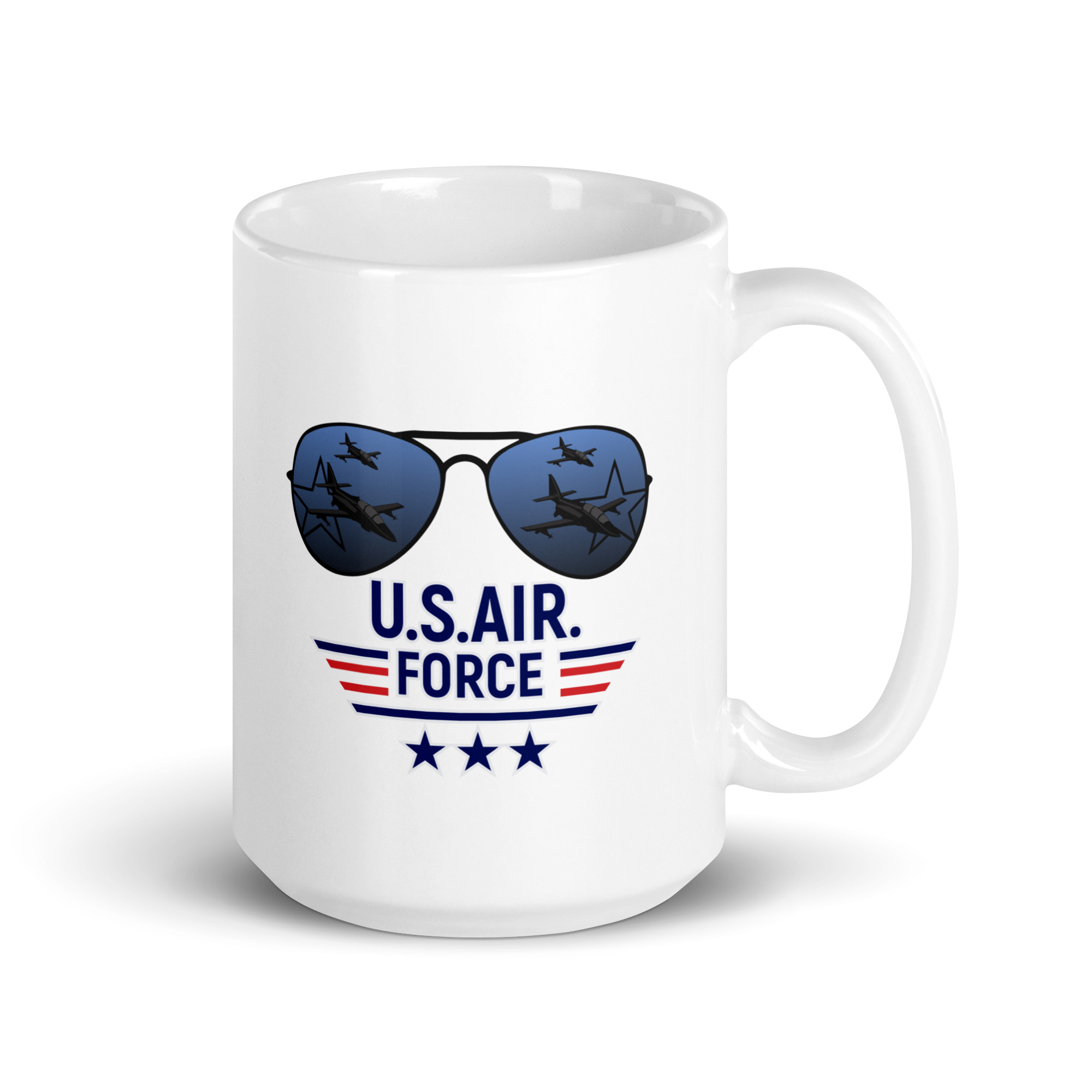 U.S. Air Force - White glossy mug