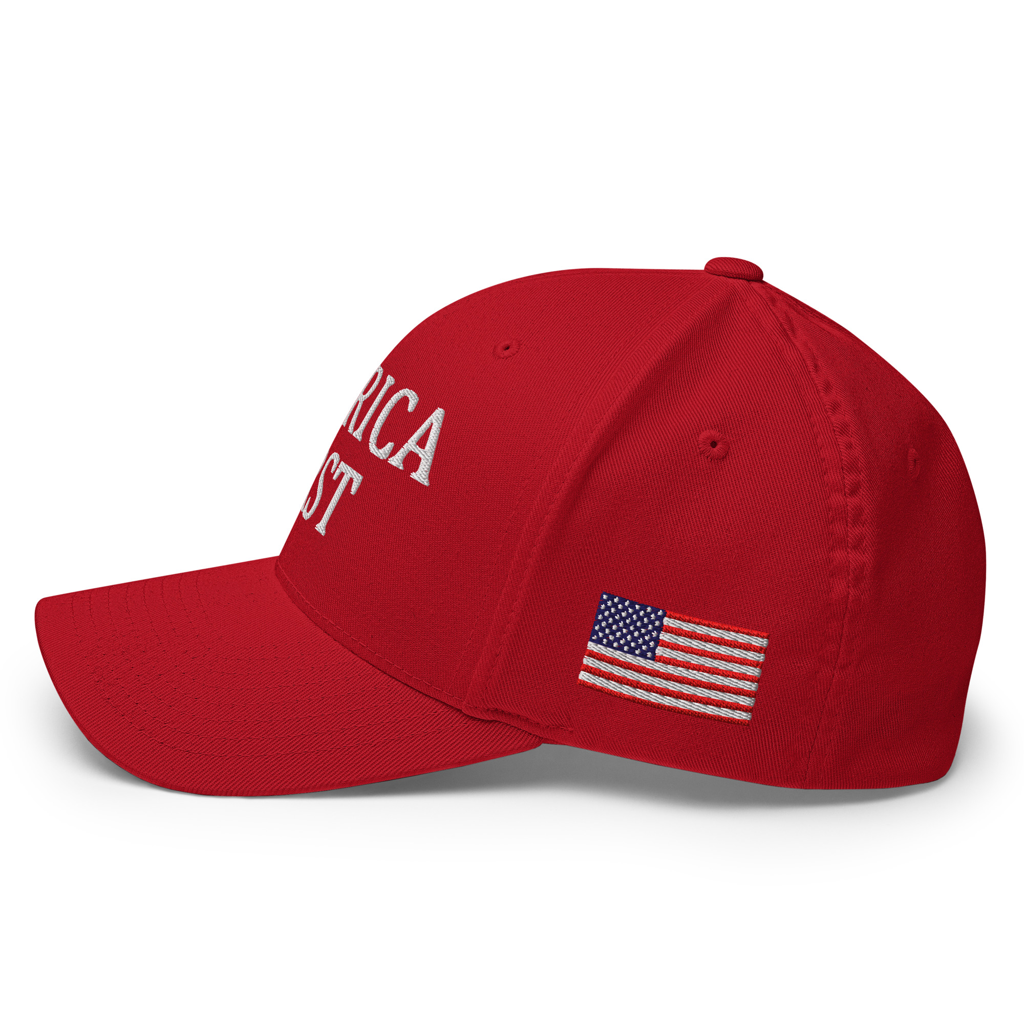 America First 45-47 - Embroidered Closed-Back Hat view 4