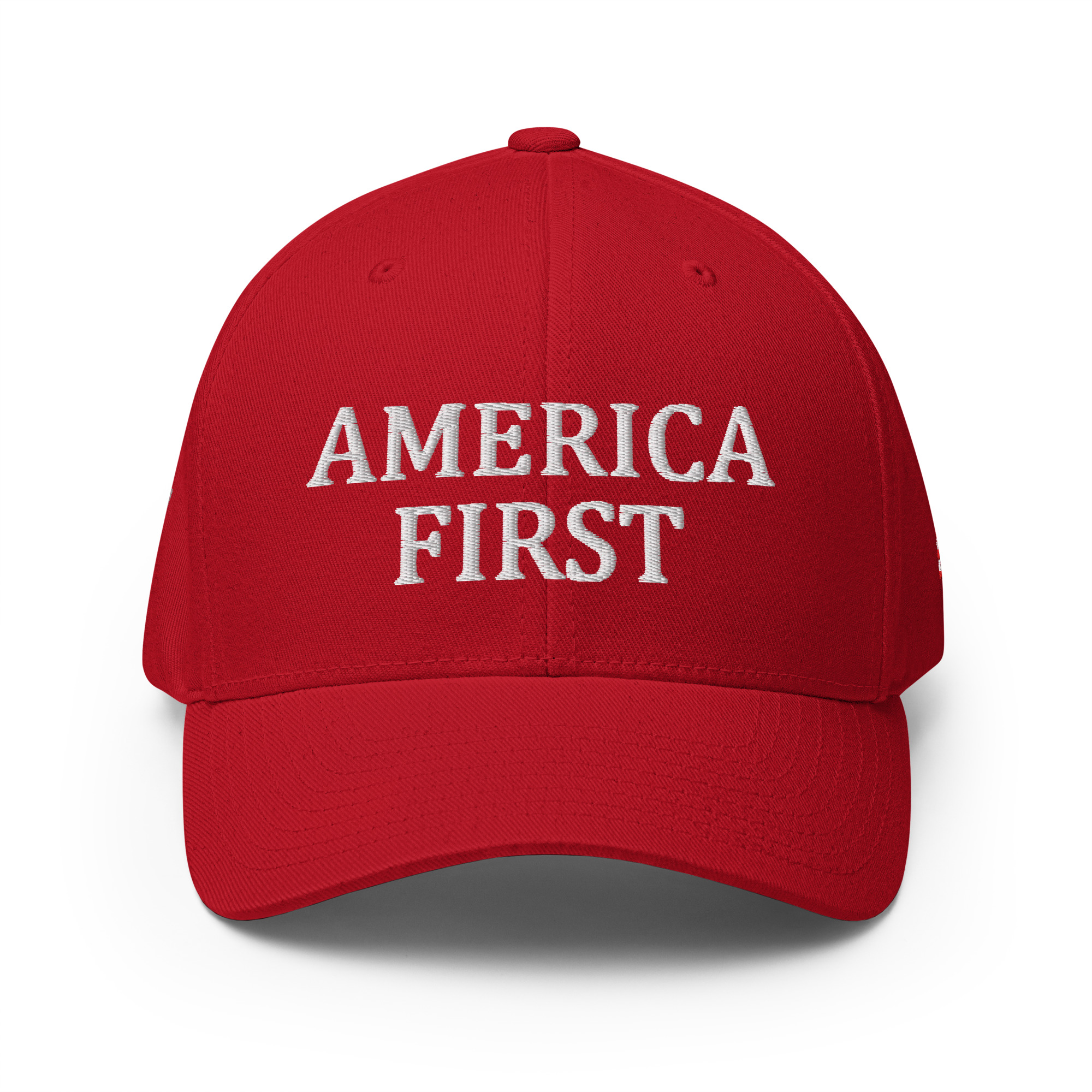 America First 45-47 - Embroidered Closed-Back Hat view 2