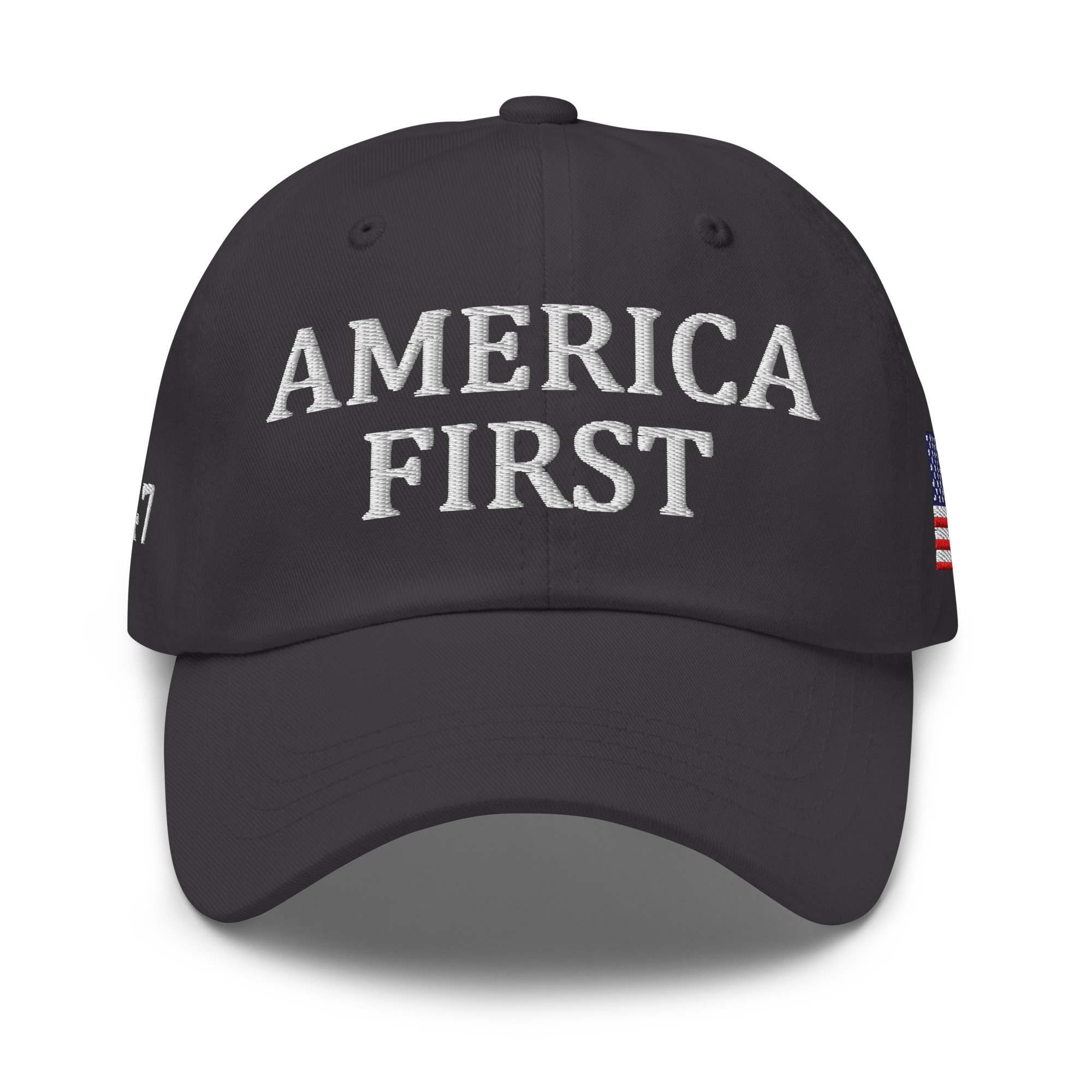 America First 45-47 - Embroidered Dad Hat view 2