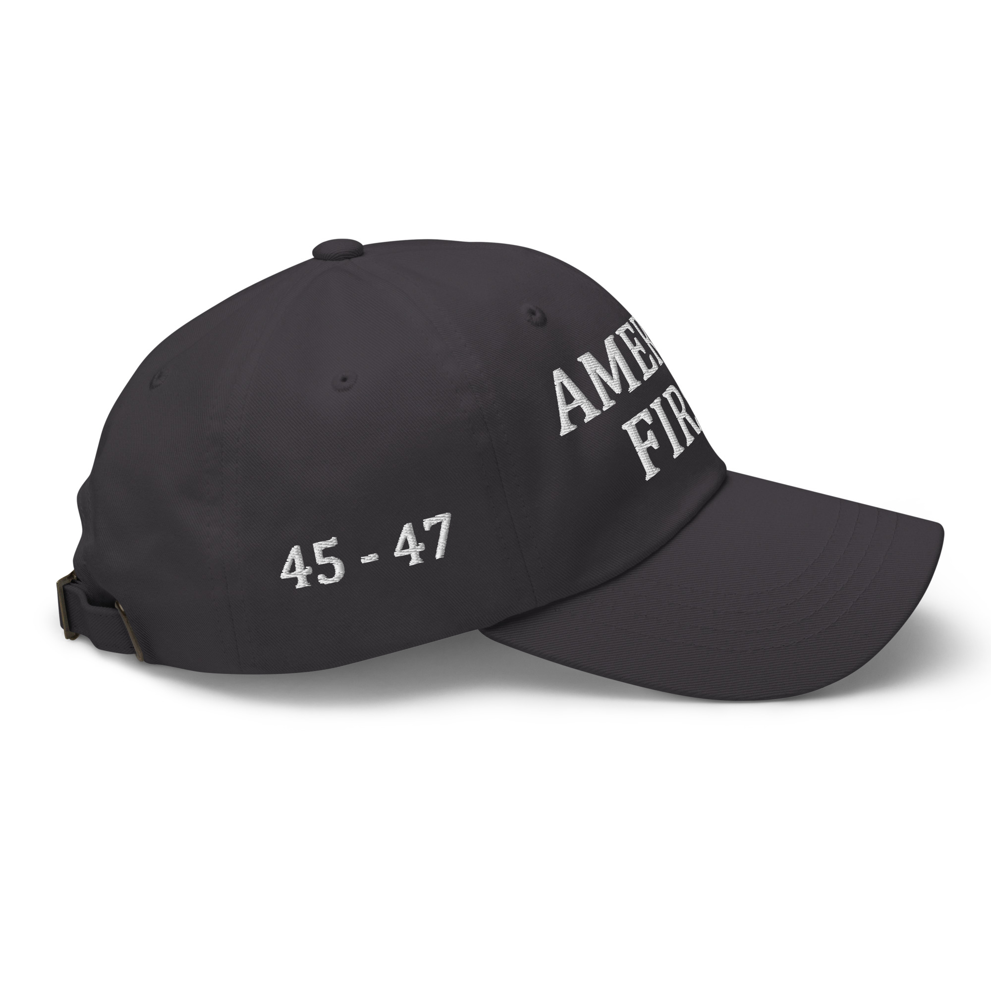 America First 45-47 - Embroidered Dad Hat view 5