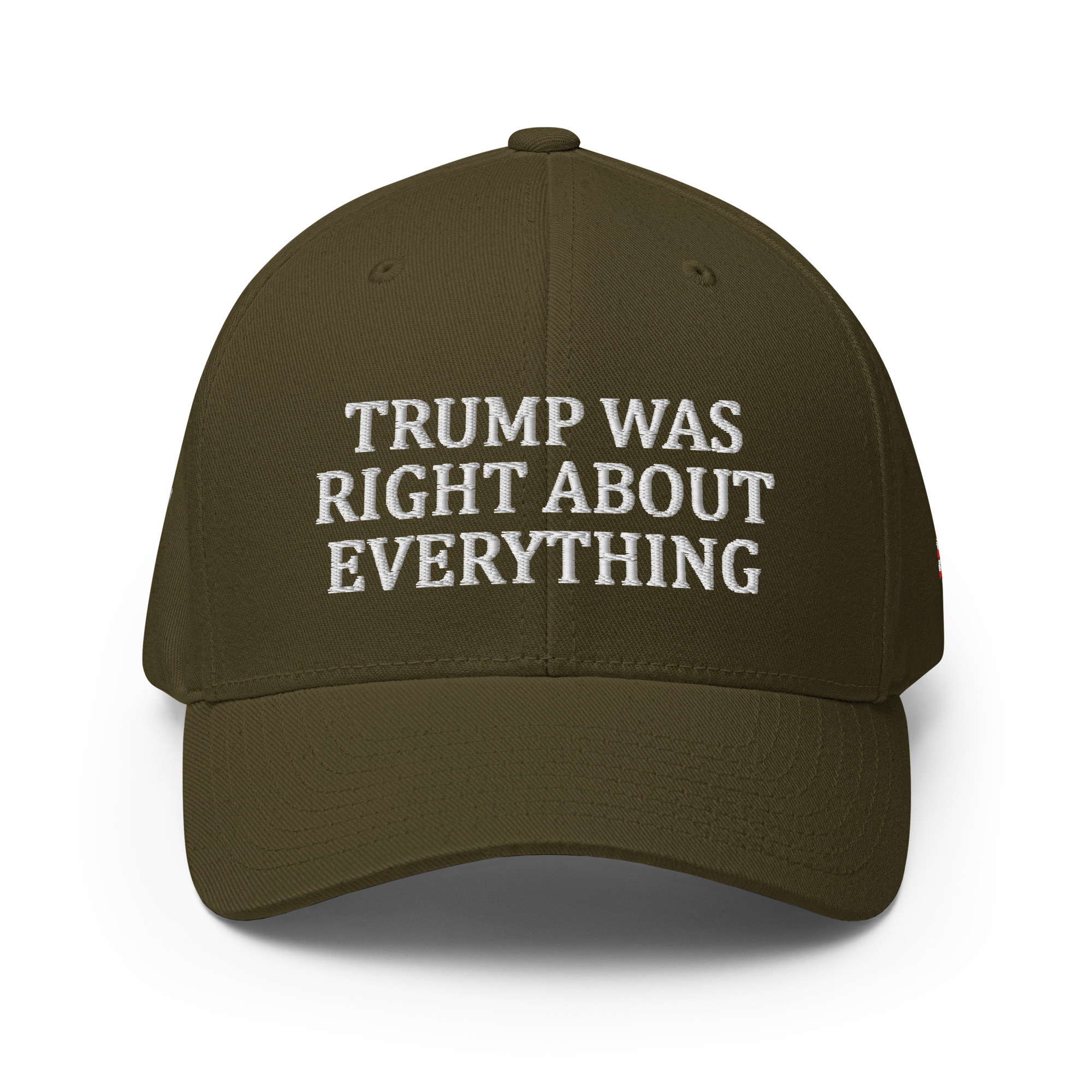 Trump Was Right 45-47 - Embroidered Closed-Back Hat view 2