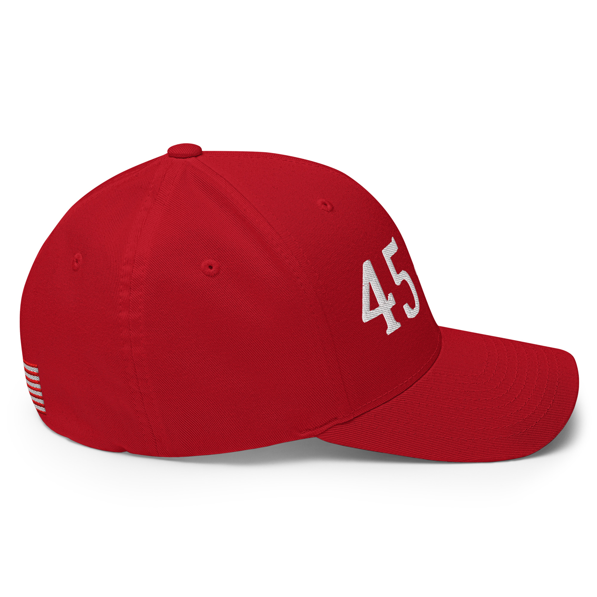 45-47 Flag - Embroidered Closed-Back Hat view 5