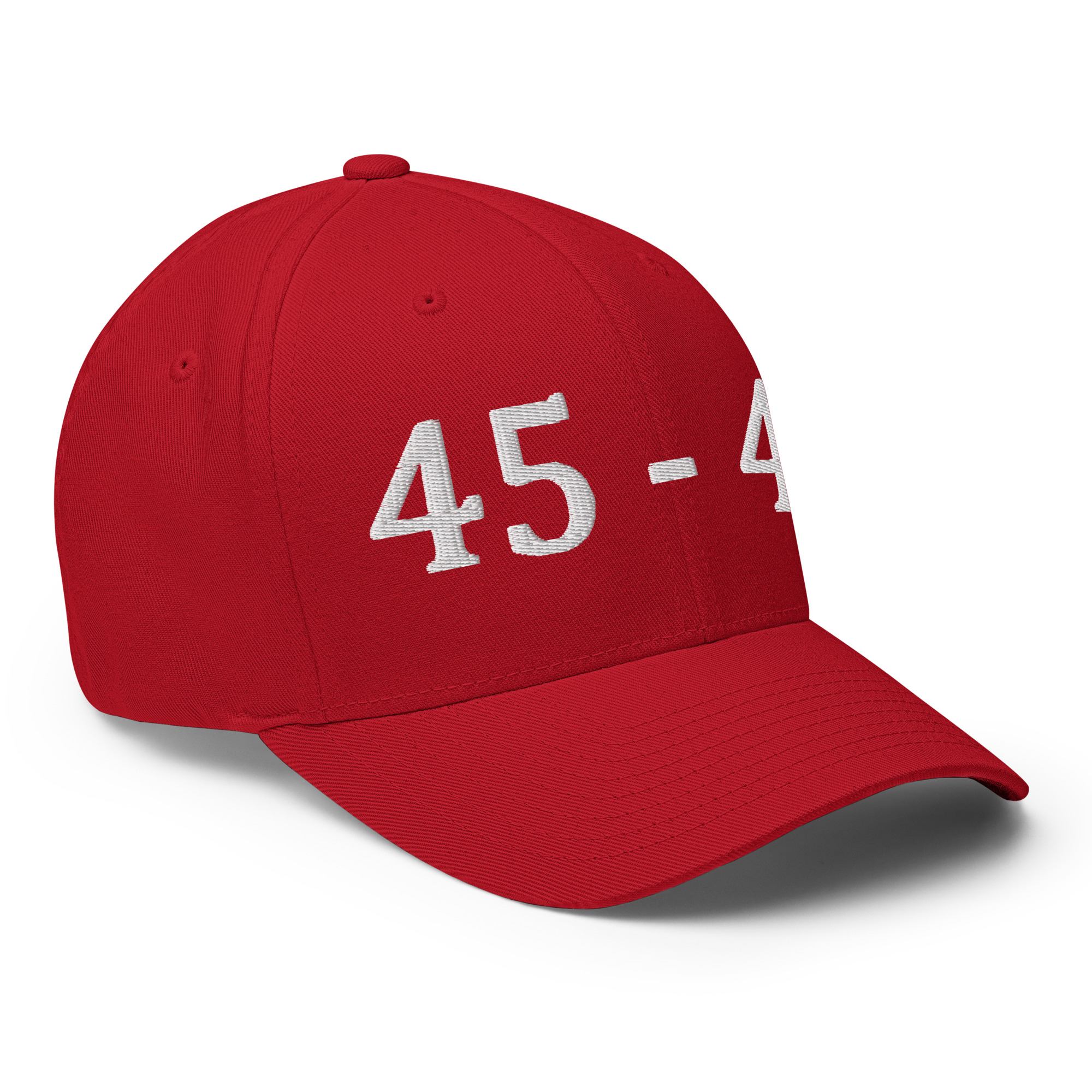 45-47 Flag - Embroidered Closed-Back Hat view 3