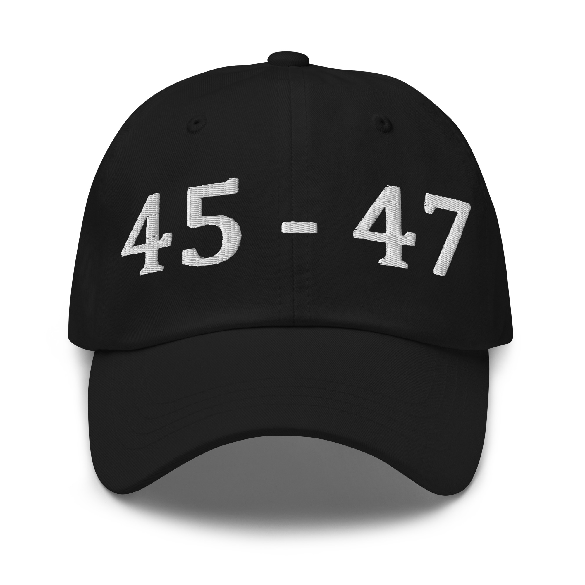 45-47 Flag - Embroidered Dad hat view 2