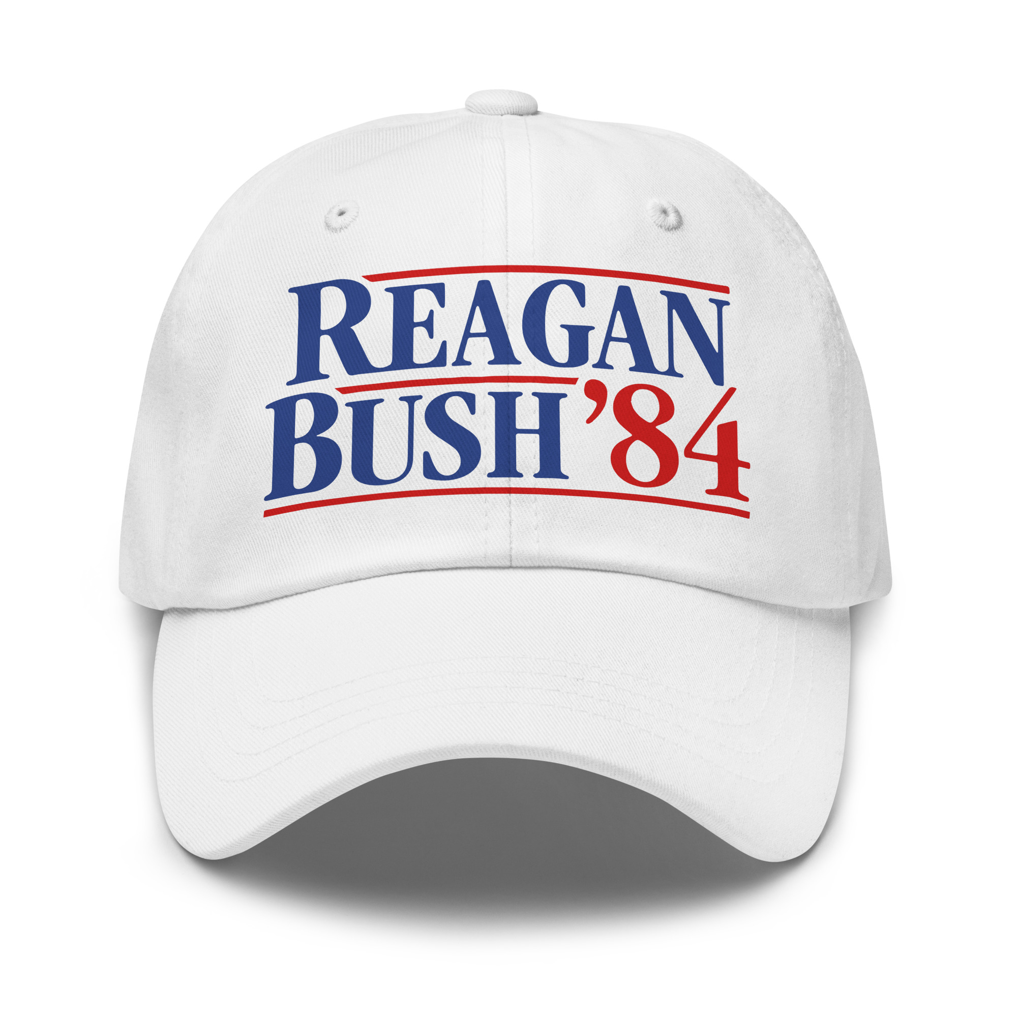 Reagan Bush 84 - Dad hat in White