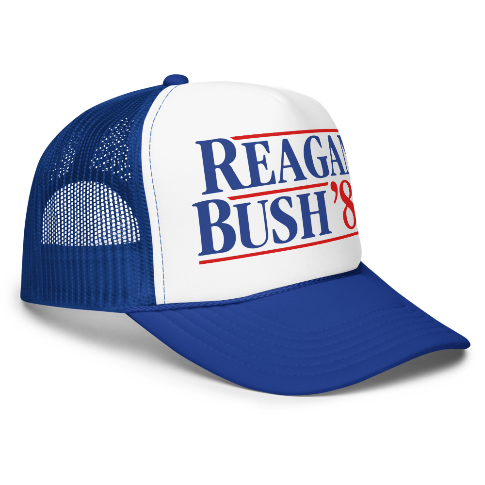 Reagan Bush 84 - Trucker Hat view 3