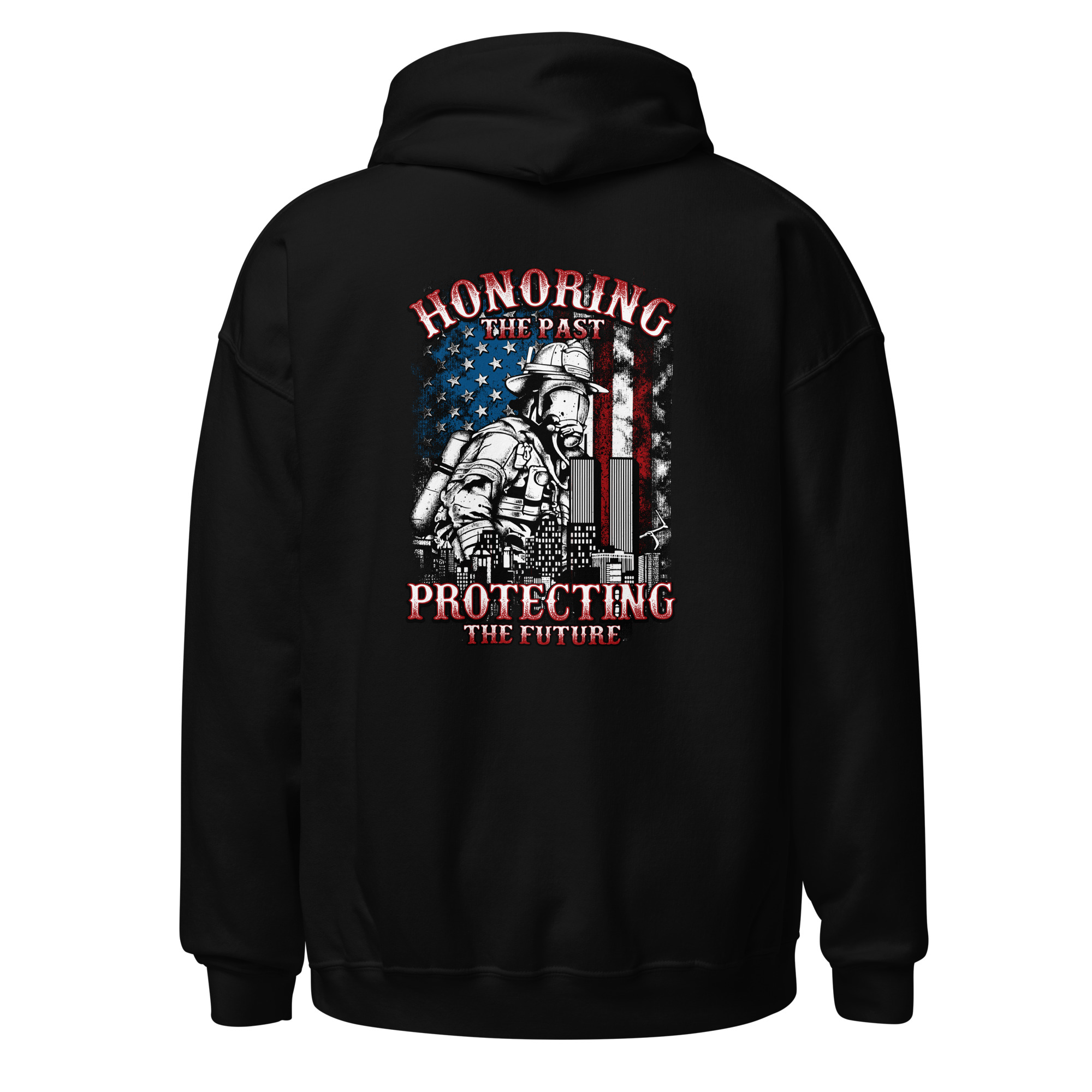 Honoring The Past Protecting The Future - Unisex Hoodie (Back Print)
