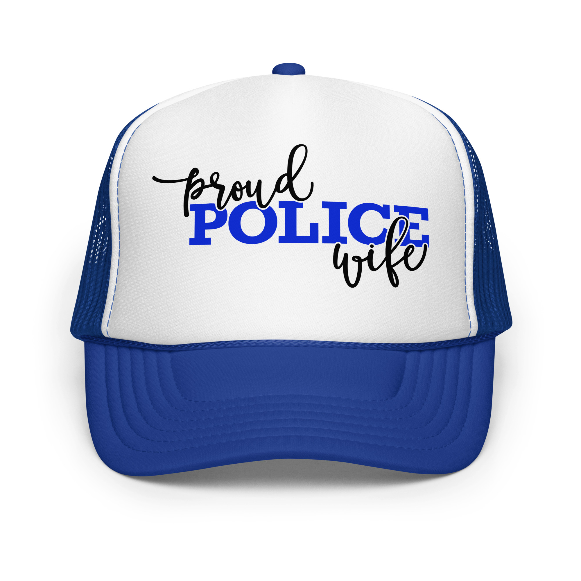 Proud Police Wife - Trucker Hat