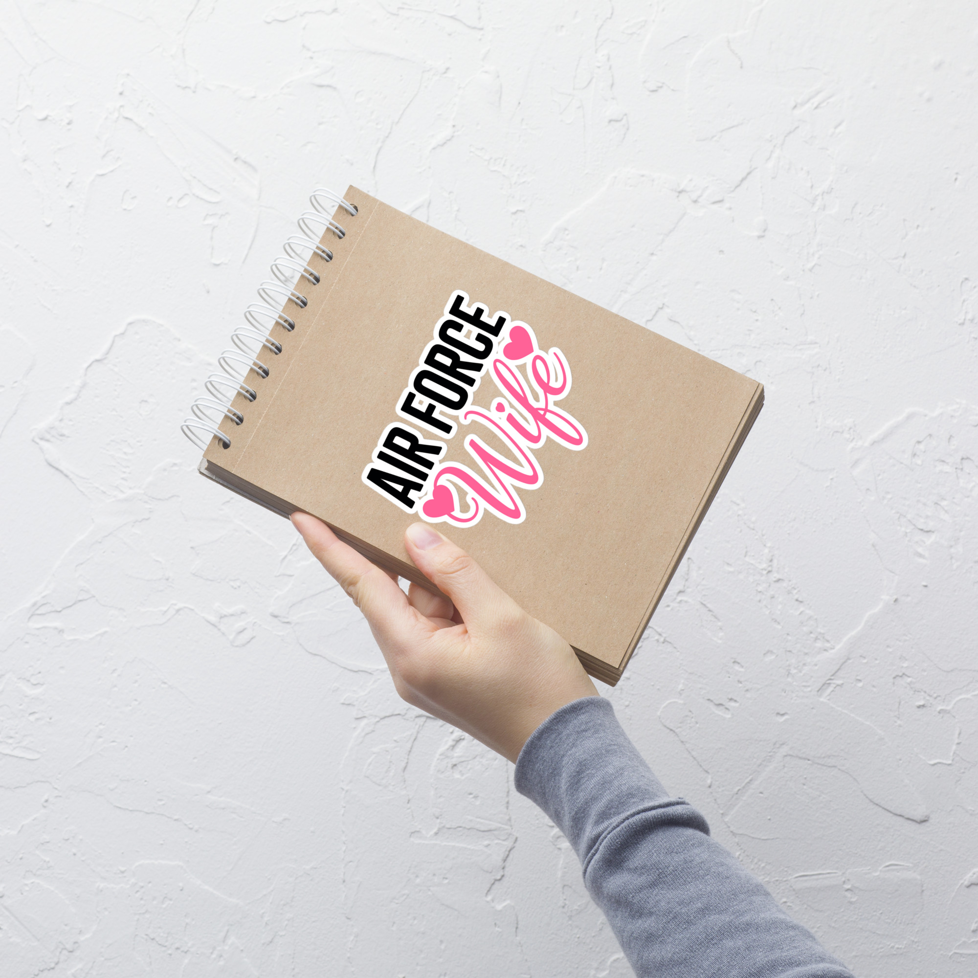 Air Force Wife - Die-cut sticker view 3