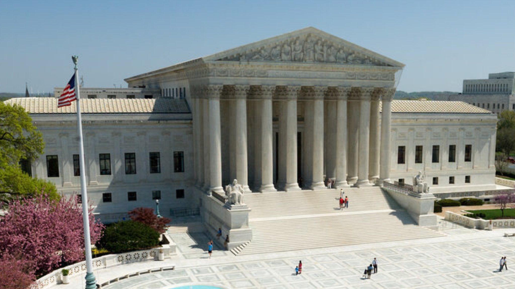 The Supreme Court building in Washington D.C.