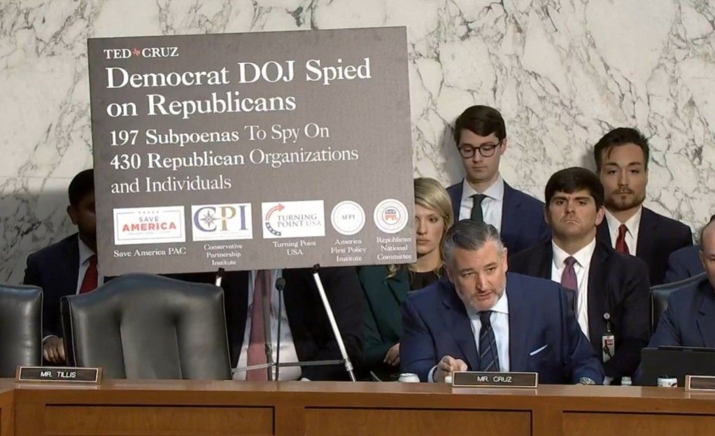 Ted Cruz grills Jack Smith during the September 29, 2026 hearing.