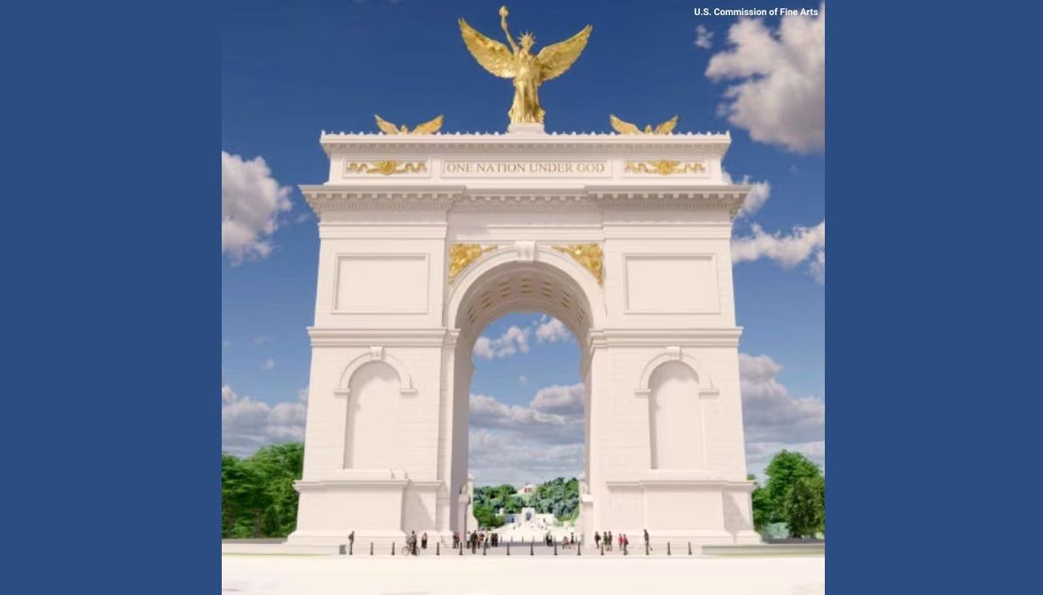 Lawsuit Seeks to Block Trump-Backed Triumphal Arch at Arlington National Cemetery