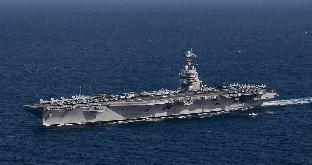 U.S. Deploys USS Gerald R. Ford Carrier Strike Group to Caribbean for Anti-Drug Operations